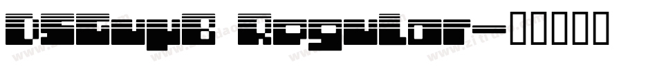 DSGuyB Regular字体转换